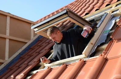 Pose de fenêtres de toit Velux à Beaudignies